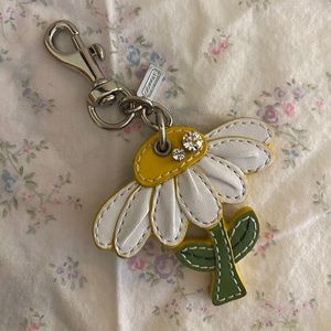 Coach bag charm or keychain
